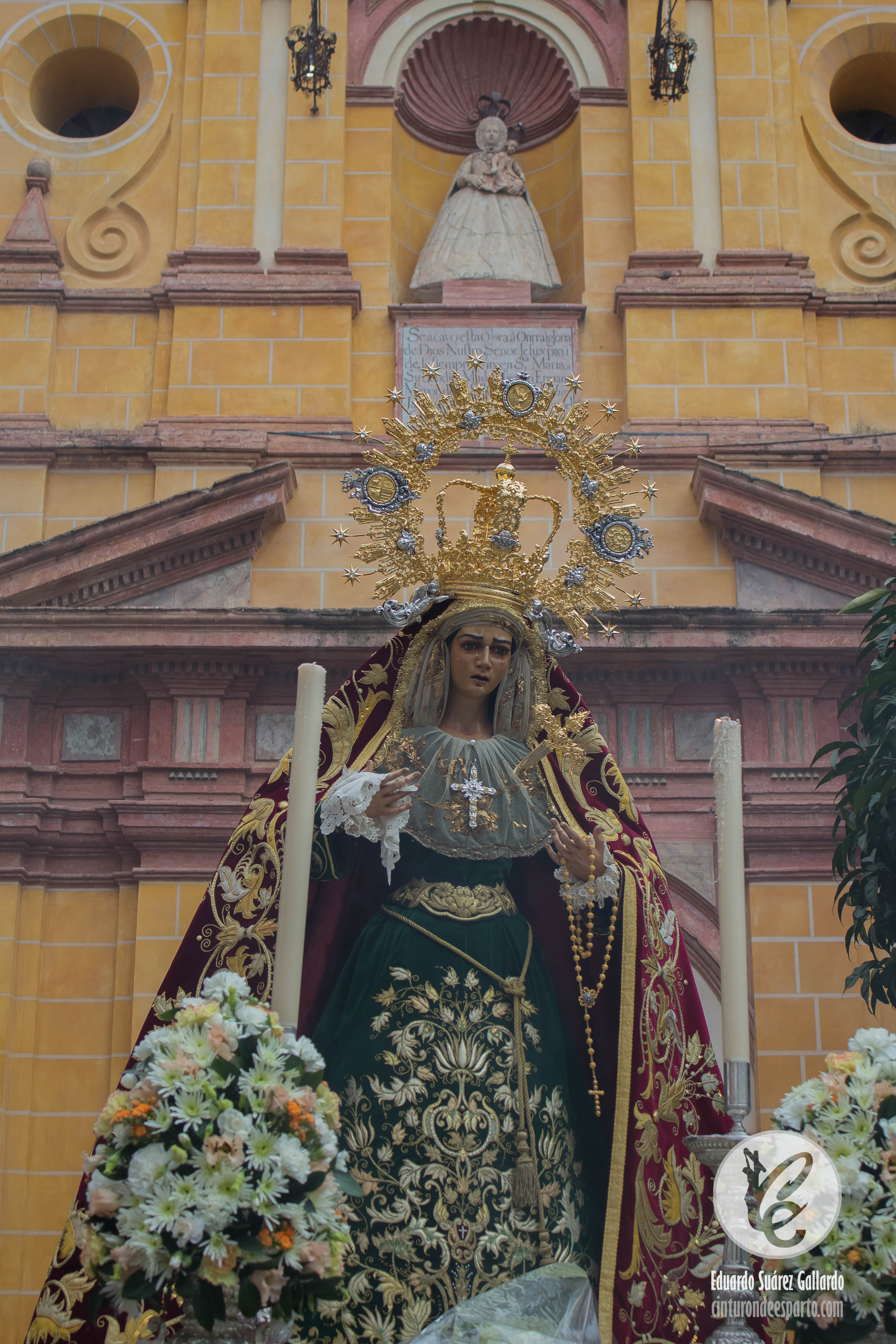María Santísima la recorrió su barrio en Rosario de la Aurora | Cinturón de